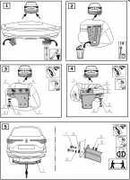Фаркоп 1438-A Oris на Renault Koleos 2017-2020 без выреза в бампере. Тип шара: A. Нагрузки: 2200/100 кг, масса фаркопа 24,5 кг (без электрики в комплекте) от магазина ФаркопРос
